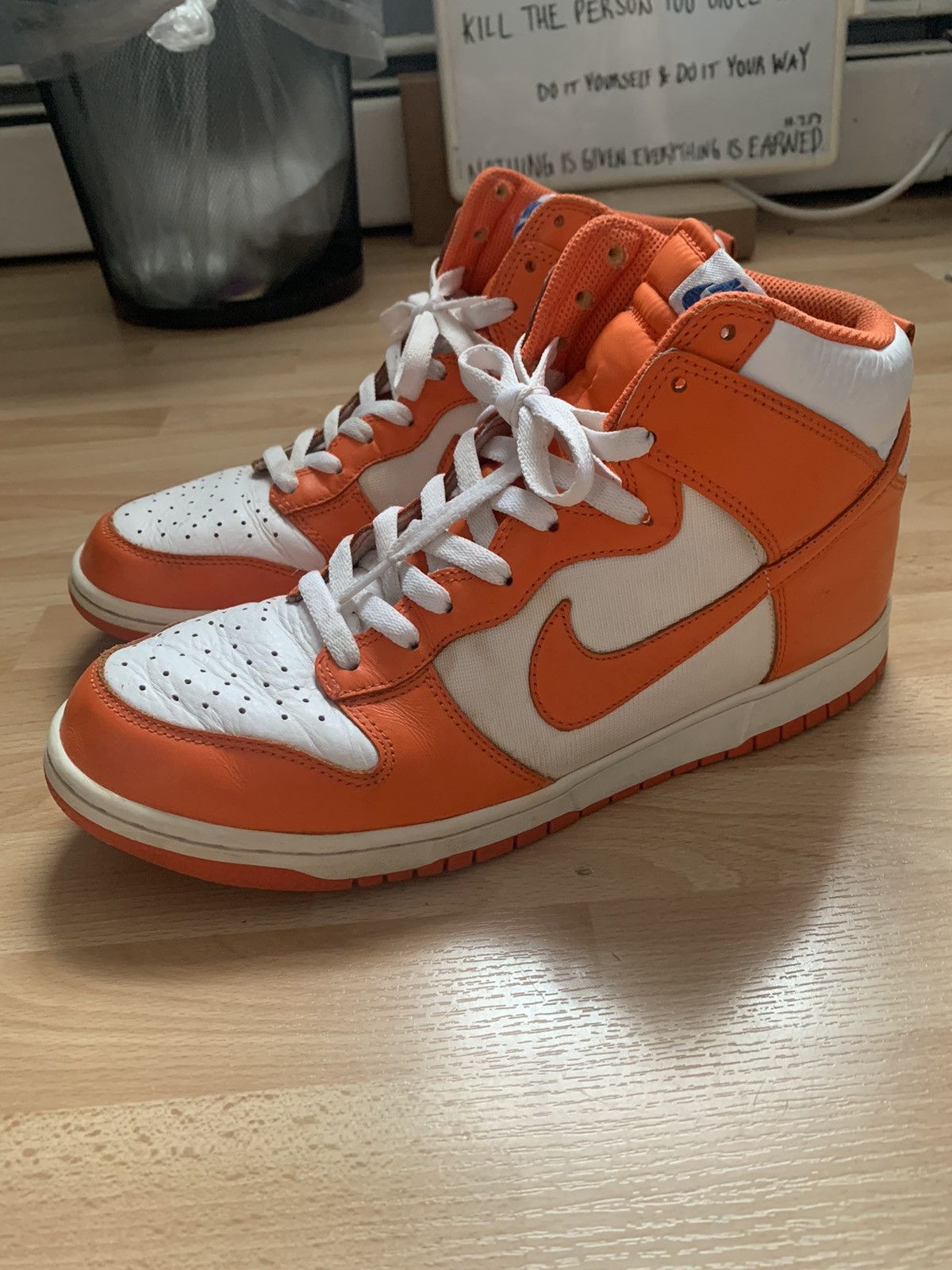 Nike Nike dunk high Syracuse orange blaze - blue varsity Size US 10.5 / EU 43-44 - 10 Thumbnail