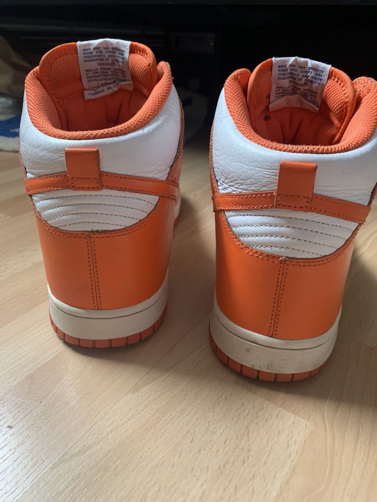 Nike Nike dunk high Syracuse orange blaze - blue varsity Size US 10.5 / EU 43-44 - 8 Thumbnail