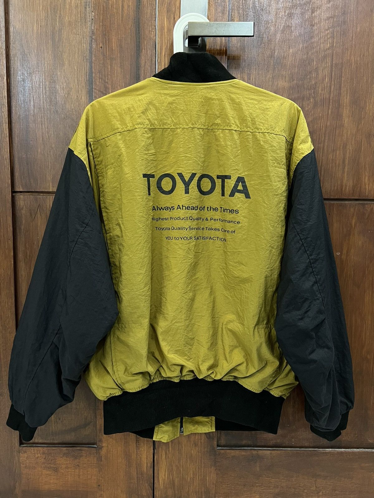 Japanese Brand × Sports Specialties × Vintage 🇯🇵 TOYOTA Racing MA-1 Bomber Archive Jacket Size US L / EU 52-54 / 3 - 1 Thumbnail
