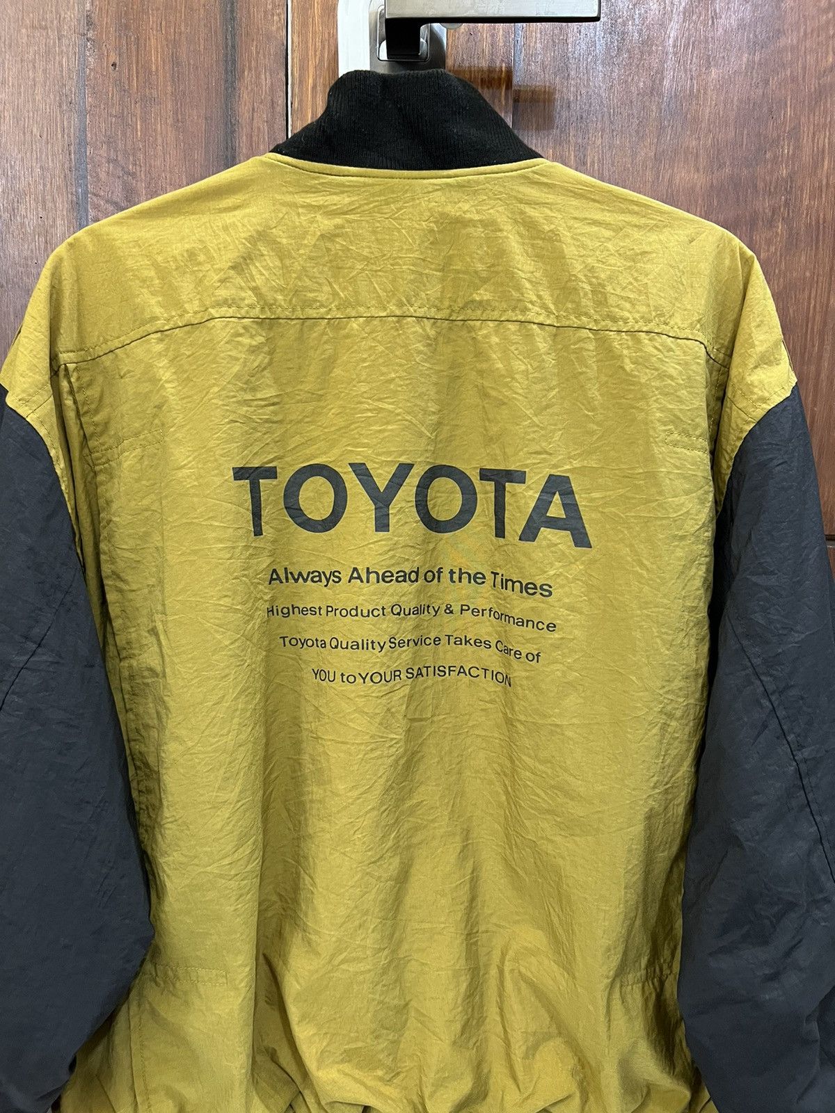 Japanese Brand × Sports Specialties × Vintage 🇯🇵 TOYOTA Racing MA-1 Bomber Archive Jacket Size US L / EU 52-54 / 3 - 3 Thumbnail