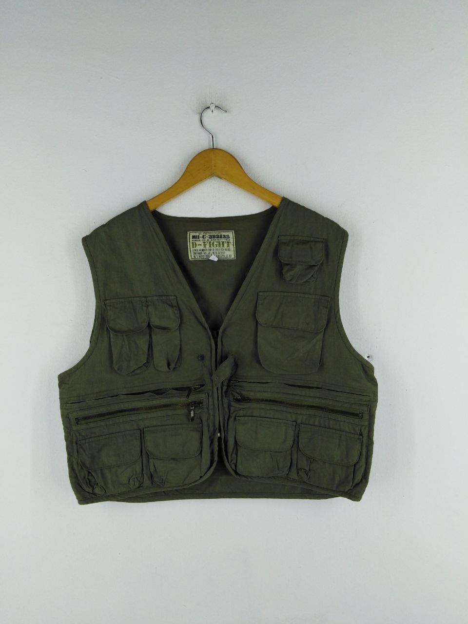 Japanese Brand D-FIGHT TACTICAL MILITARY VEST Size US L / EU 52-54 / 3 - 2 Thumbnail