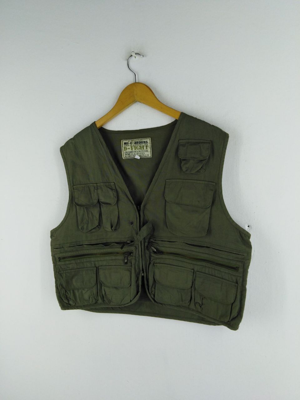 Japanese Brand D-FIGHT TACTICAL MILITARY VEST Size US L / EU 52-54 / 3 - 1 Thumbnail