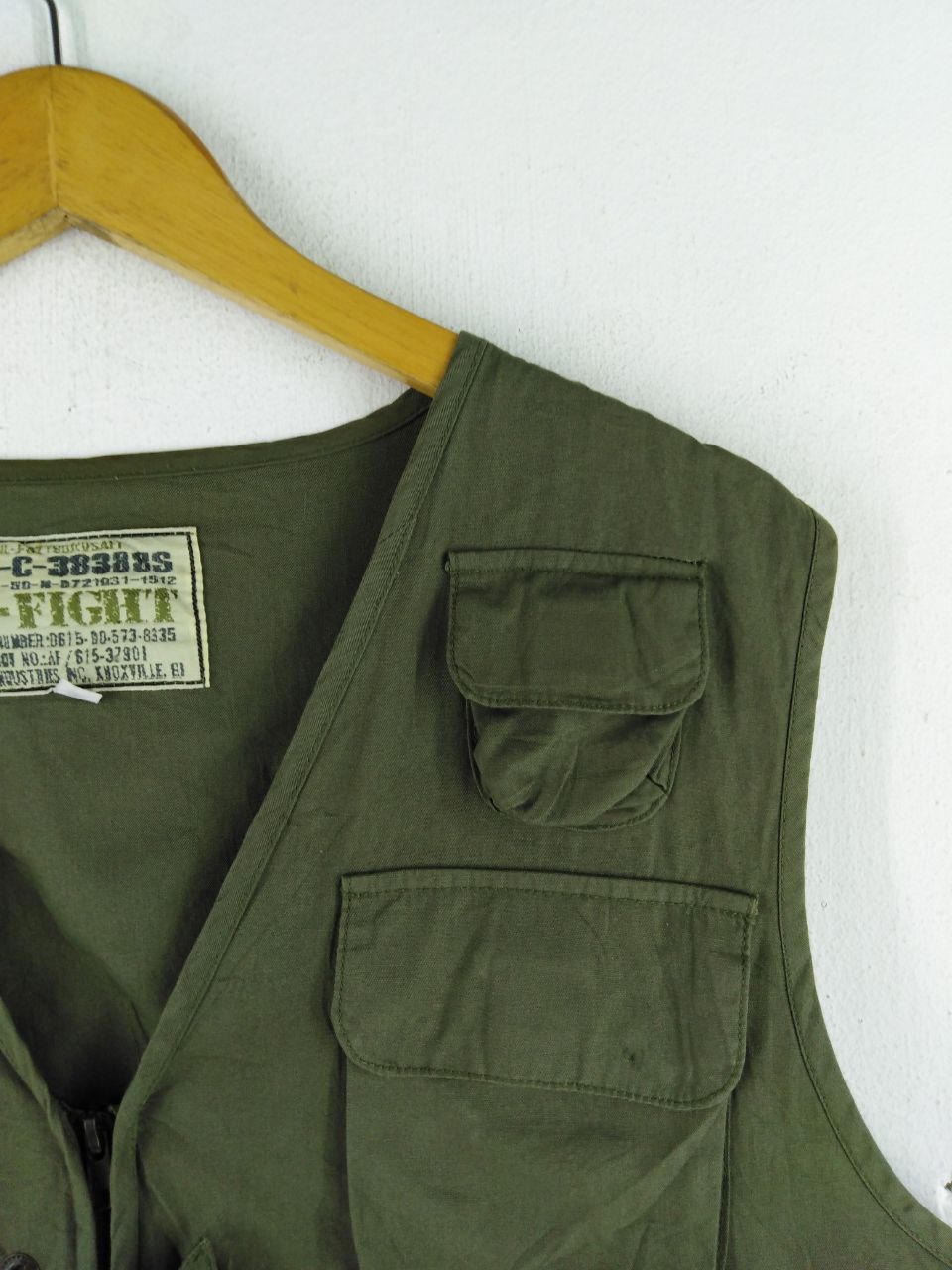 Japanese Brand D-FIGHT TACTICAL MILITARY VEST Size US L / EU 52-54 / 3 - 7 Thumbnail