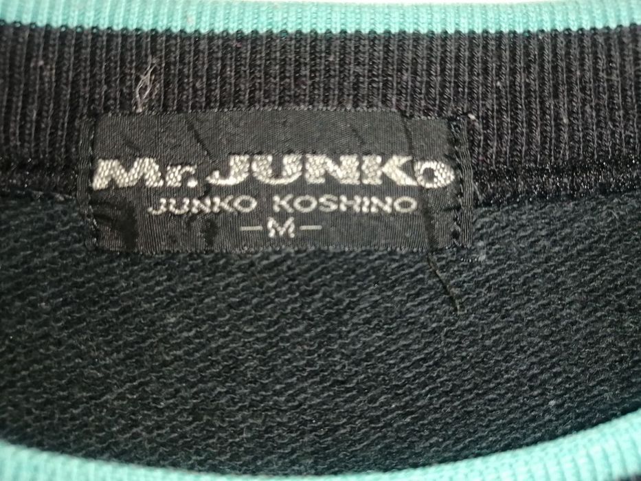 Japanese Brand Mr. Junko Split Color Sweatshirt | Grailed