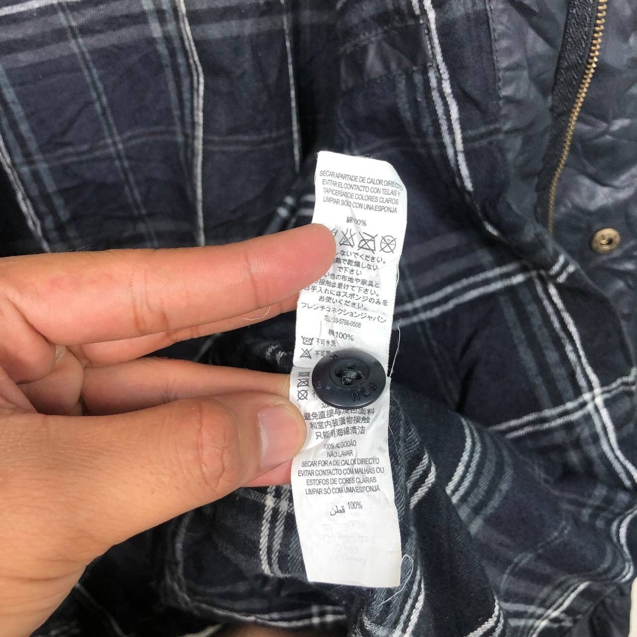FCUK FCUK Workwear Denim Clothing Multipocket Wind Black Jacket Size US M / EU 48-50 / 2 - 11 Thumbnail