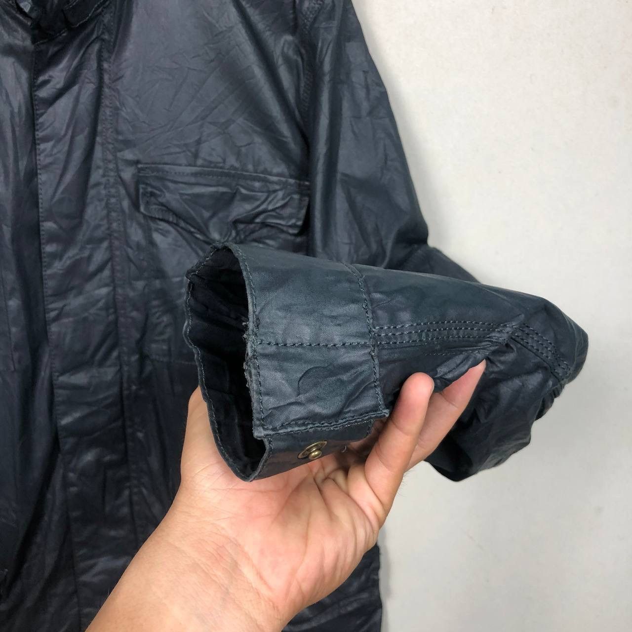 FCUK FCUK Workwear Denim Clothing Multipocket Wind Black Jacket Size US M / EU 48-50 / 2 - 7 Thumbnail