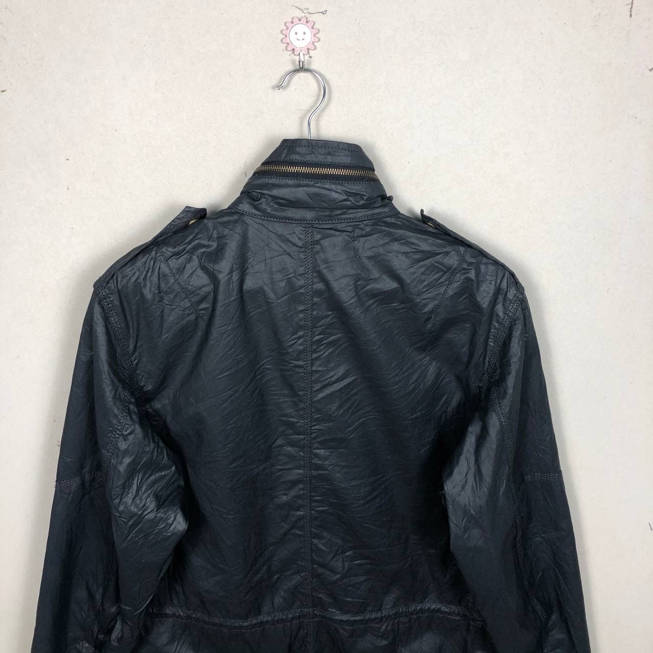 FCUK FCUK Workwear Denim Clothing Multipocket Wind Black Jacket Size US M / EU 48-50 / 2 - 5 Thumbnail