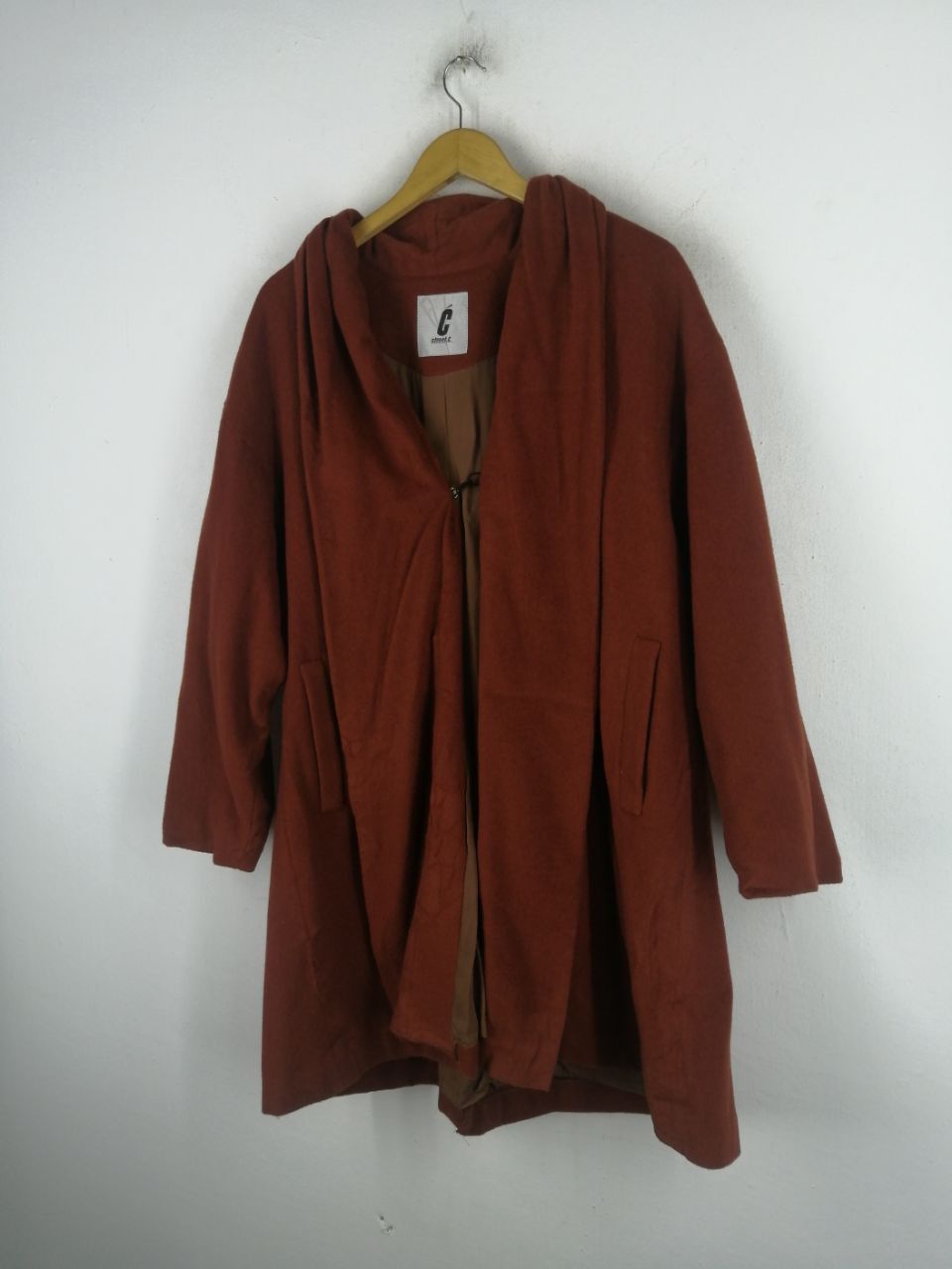 Japanese Brand Street C Red Cloak Size US M / EU 48-50 / 2 - 2 Thumbnail