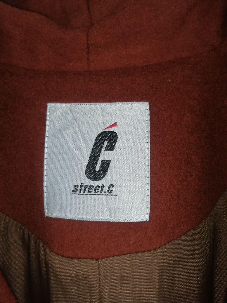 Japanese Brand Street C Red Cloak Size US M / EU 48-50 / 2 - 4 Thumbnail