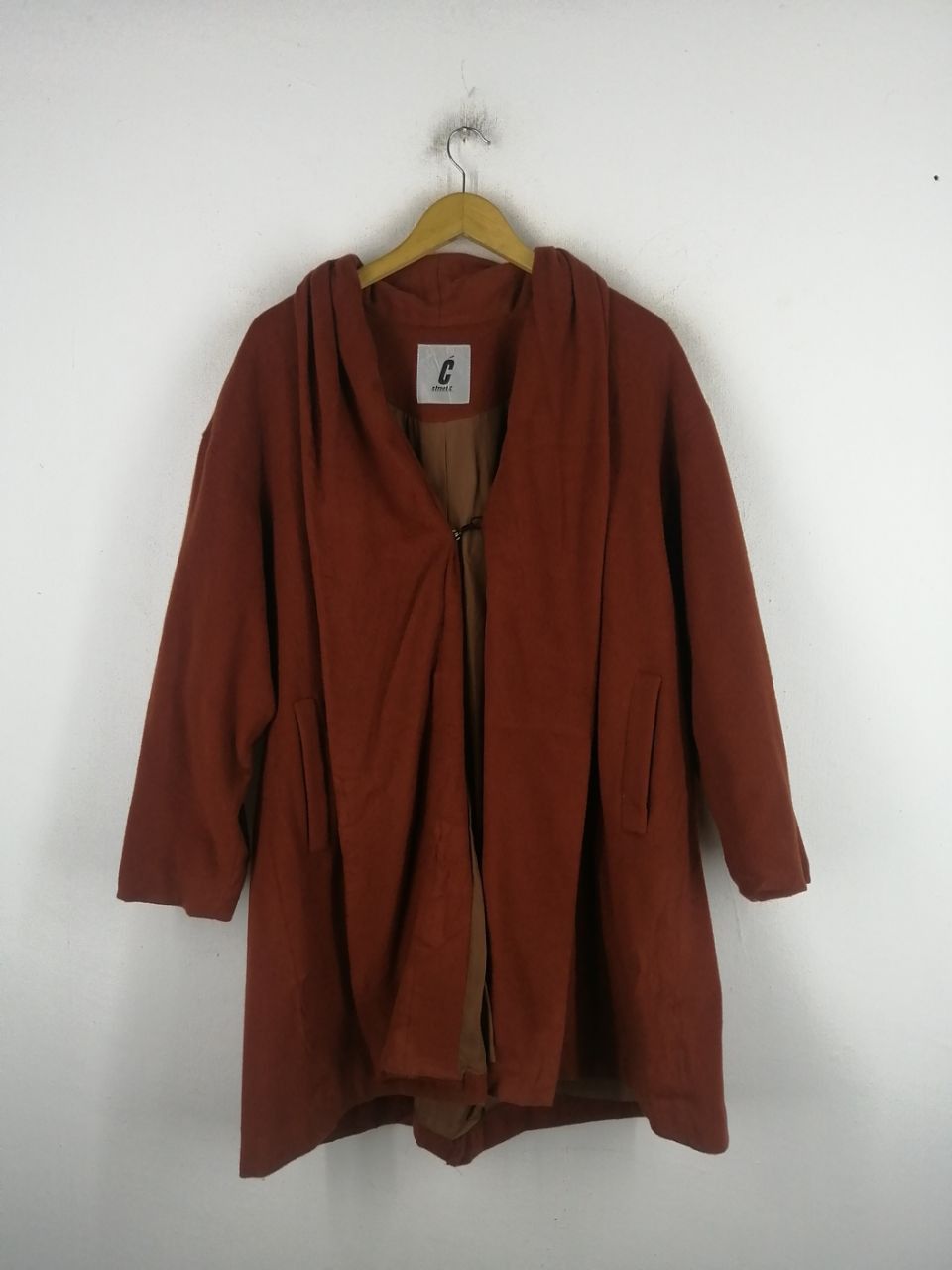 Japanese Brand Street C Red Cloak Size US M / EU 48-50 / 2 - 1 Thumbnail