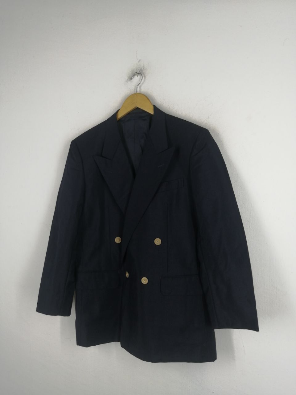 Burberry Vintage Burberrys Mohair Wool Blazers Size US M / EU 48-50 / 2 - 2 Thumbnail