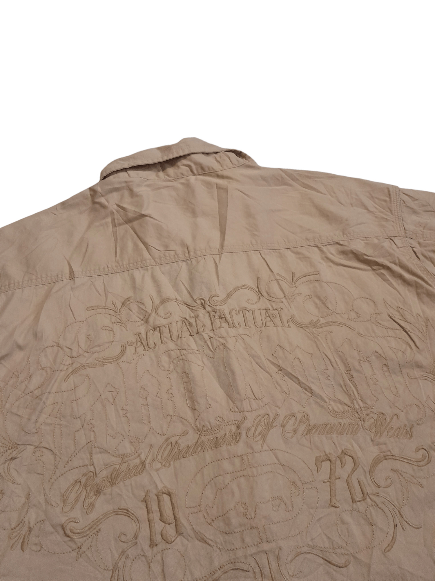 Ecko Unltd. Ecko Unltd. Actual Factual Series Oversized Shirt (E892) Size US XL / EU 56 / 4 - 3 Thumbnail