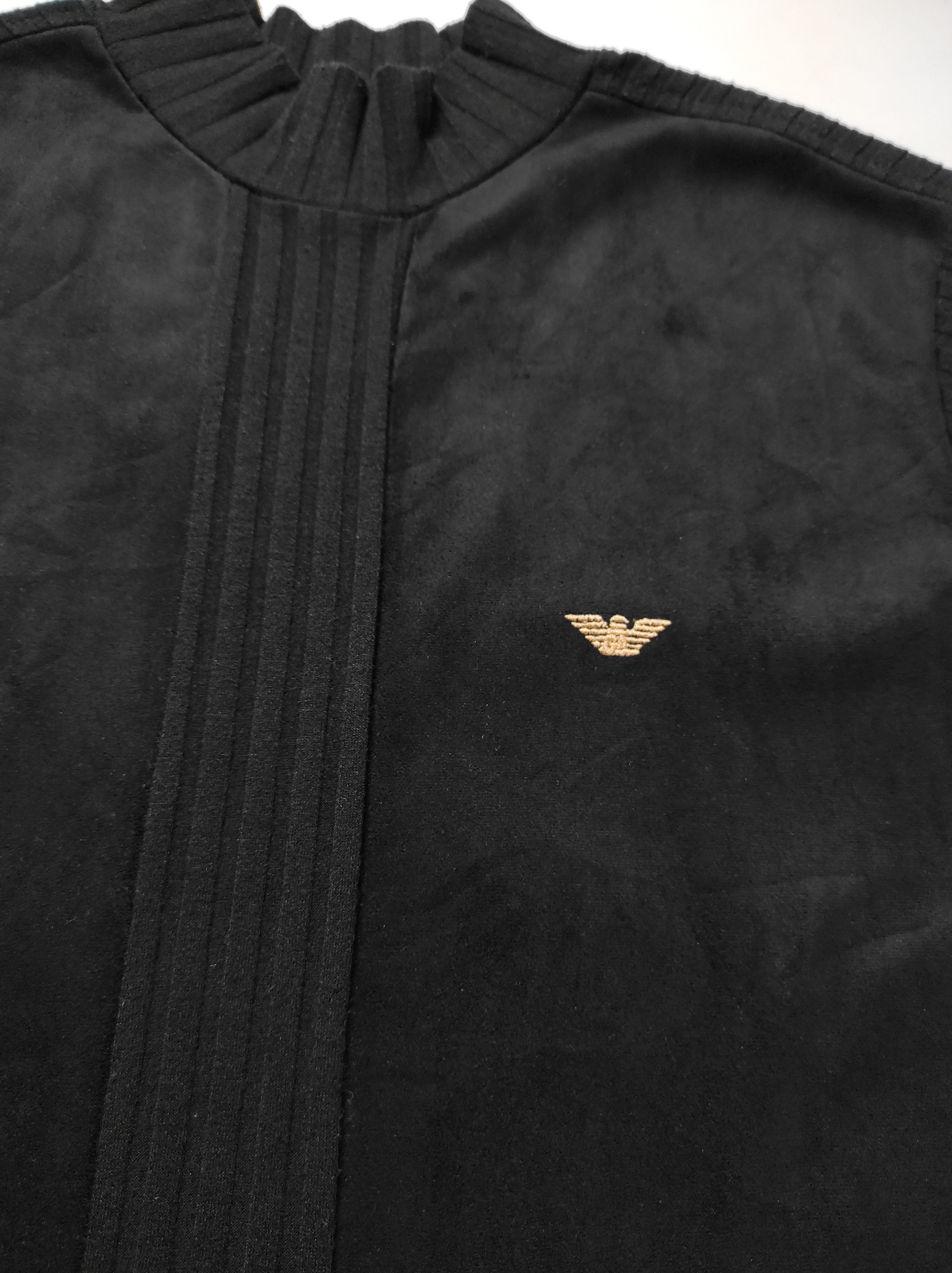 Armani Beautiful Luxury Emporio Armani longsleeve velvet mix Size US M / EU 48-50 / 2 - 5 Thumbnail