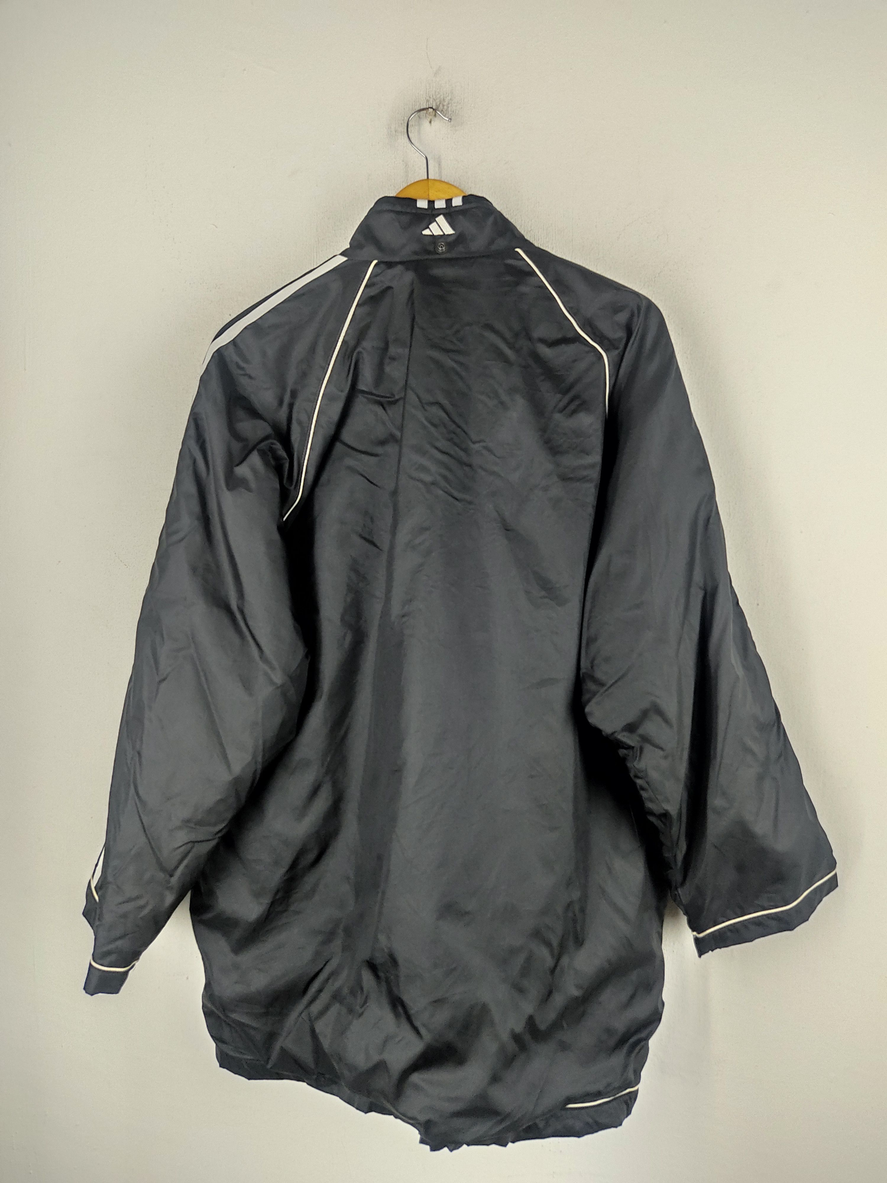 Adidas Black Raincoat Adidas Size US M / EU 48-50 / 2 - 3 Thumbnail