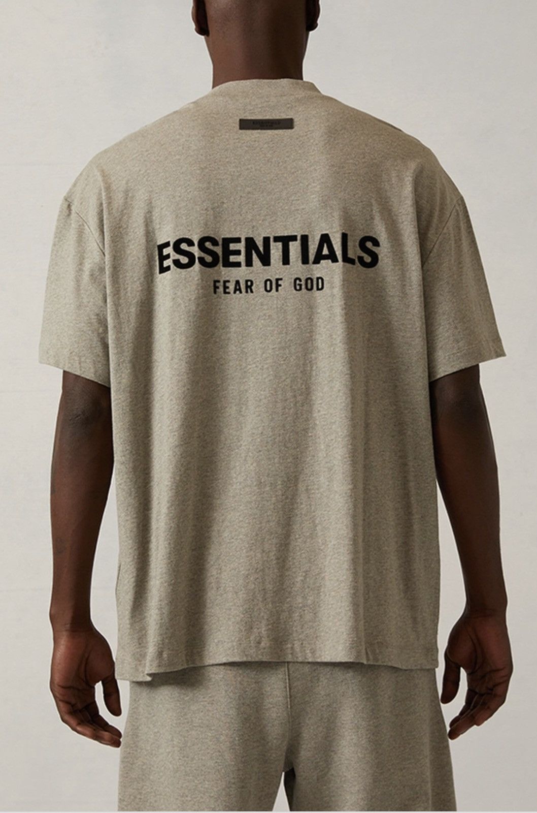 FOG × Fear of God × Pacsun FOG - Essentials Fear Of God Dark Oatmeal T-Shirt Sizs(S) Size US S / EU 44-46 / 1 - 7 Thumbnail