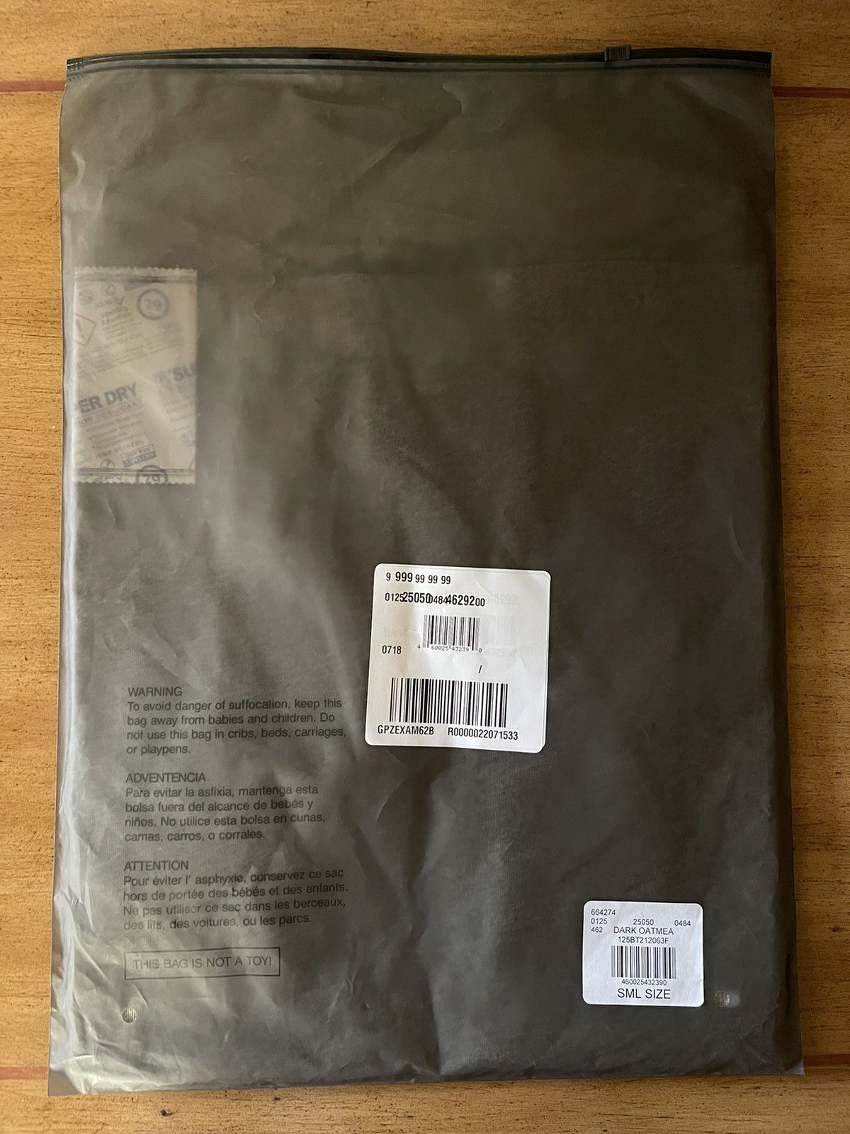 FOG × Fear of God × Pacsun FOG - Essentials Fear Of God Dark Oatmeal T-Shirt Sizs(S) Size US S / EU 44-46 / 1 - 5 Thumbnail