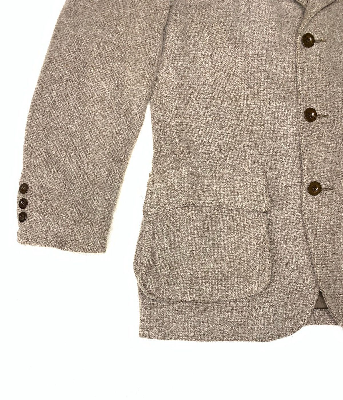 Armani 🔥 Vintage Armani Jeans Wool Cargo Jacket Size US M / EU 48-50 / 2 - 4 Thumbnail