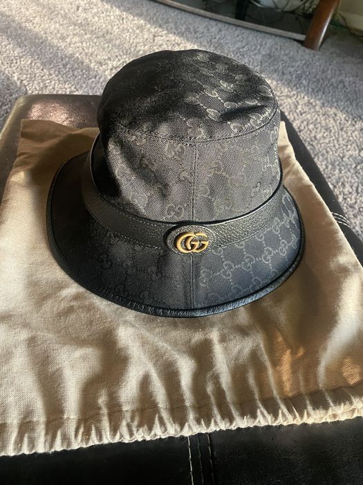 GG canvas bucket hat with Double G