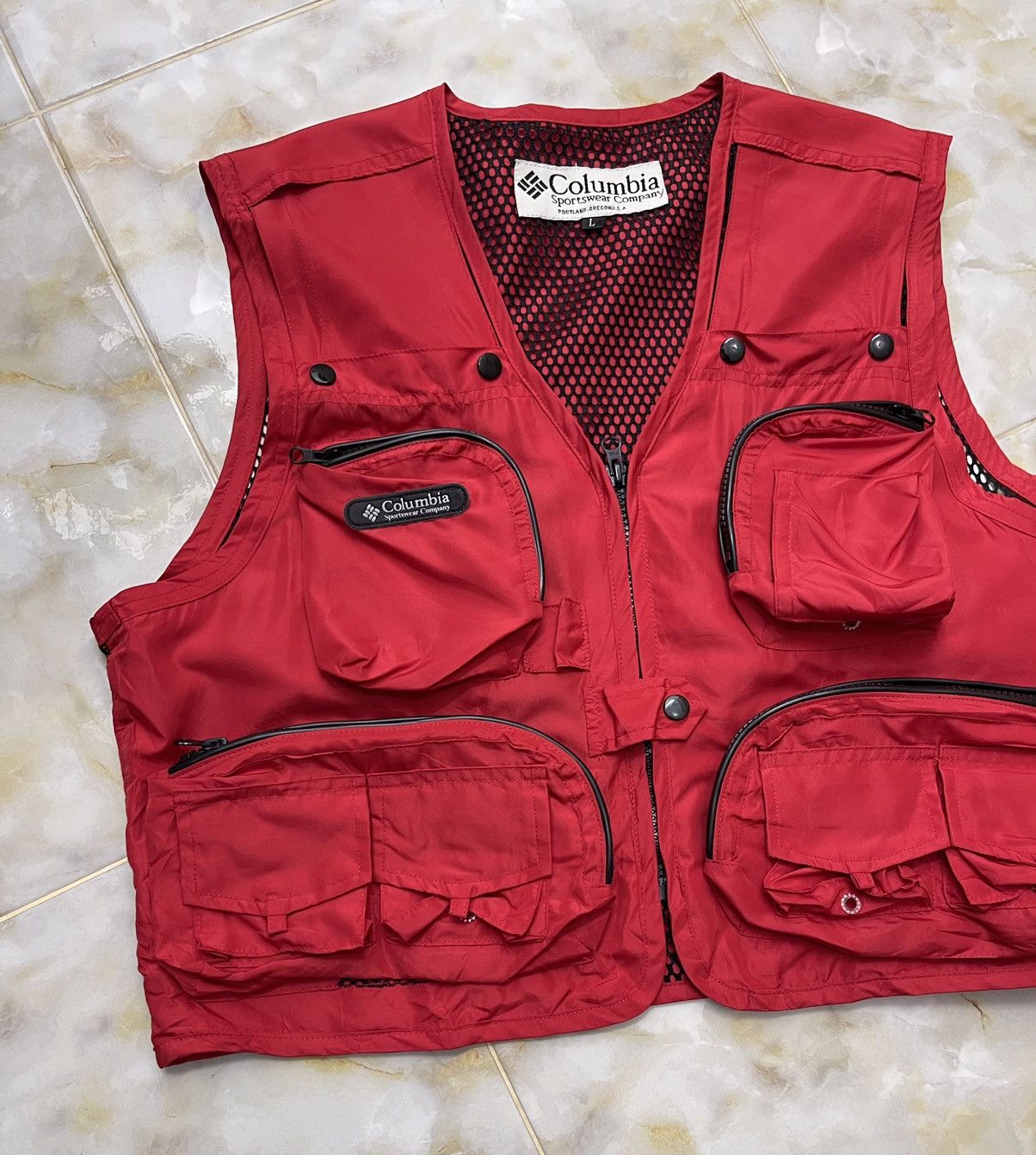 Columbia Columbia Multipocket Tactical Vest Jacket Size US L / EU 52-54 / 3 - 4 Thumbnail