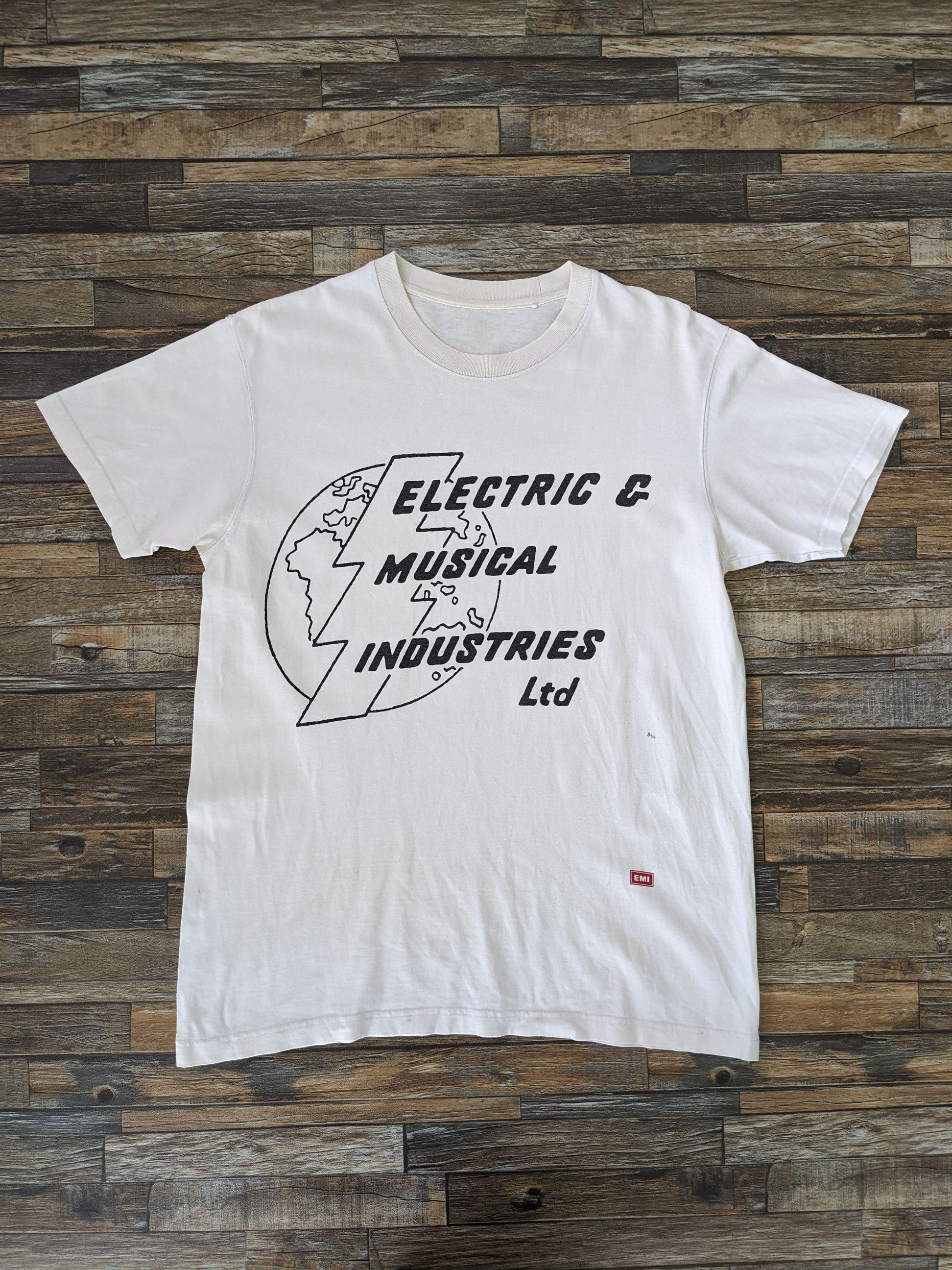 Japanese Brand Uniqlo T Shirt Electric Musical Industries EMI Size US M / EU 48-50 / 2 - 1 Thumbnail