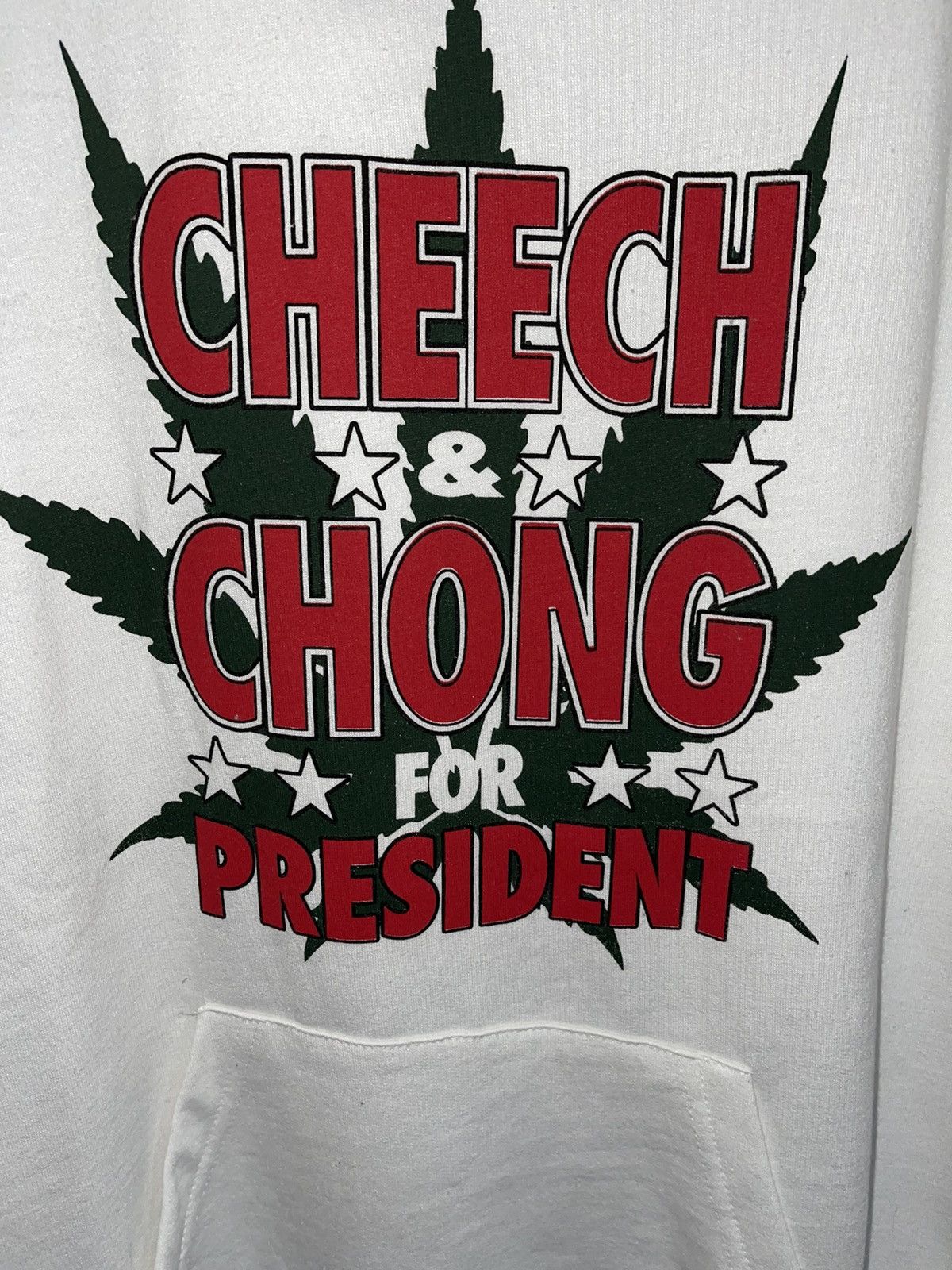 Vintage Cheech & Chong For President hoodie Size US L / EU 52-54 / 3 - 2 Thumbnail