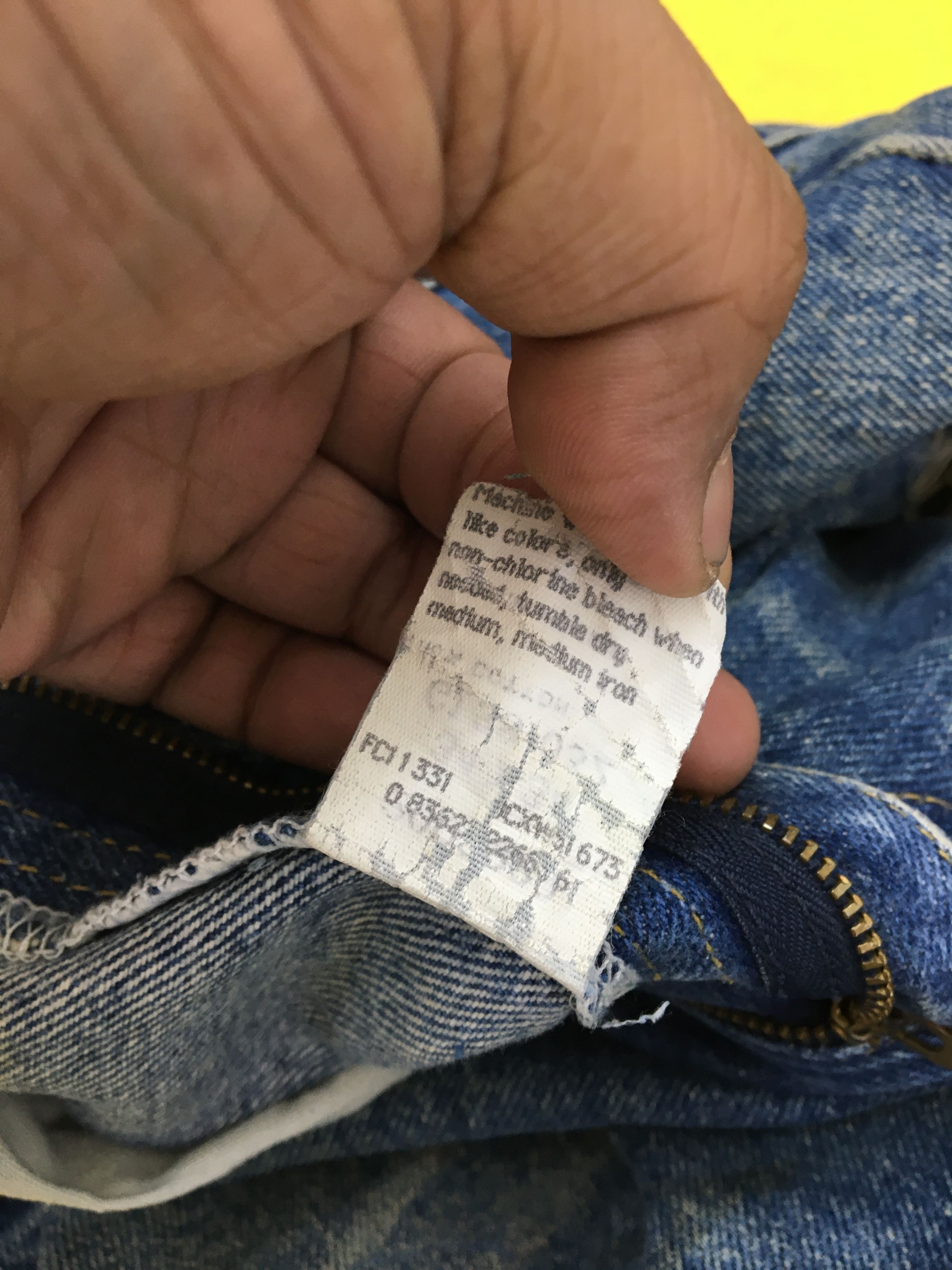 Lee Vintage Lee Jeans Distressed Jeans Denim Pants Checkered Size US 32 / EU 48 - 12 Thumbnail