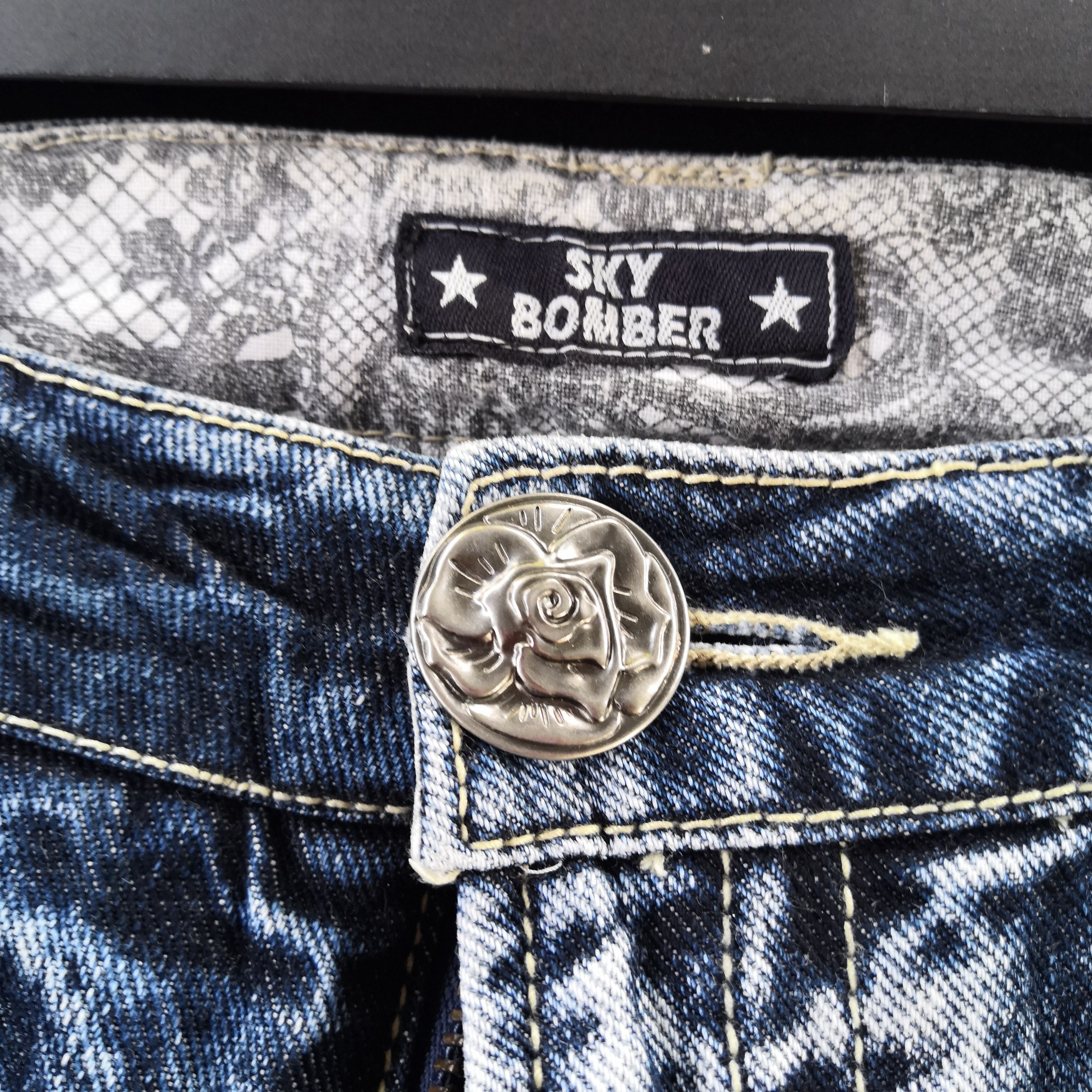 If Six Was Nine Grunge Japanese Distressed Jeans Japanese Avant Garde Denim Size US 32 / EU 48 - 7 Thumbnail