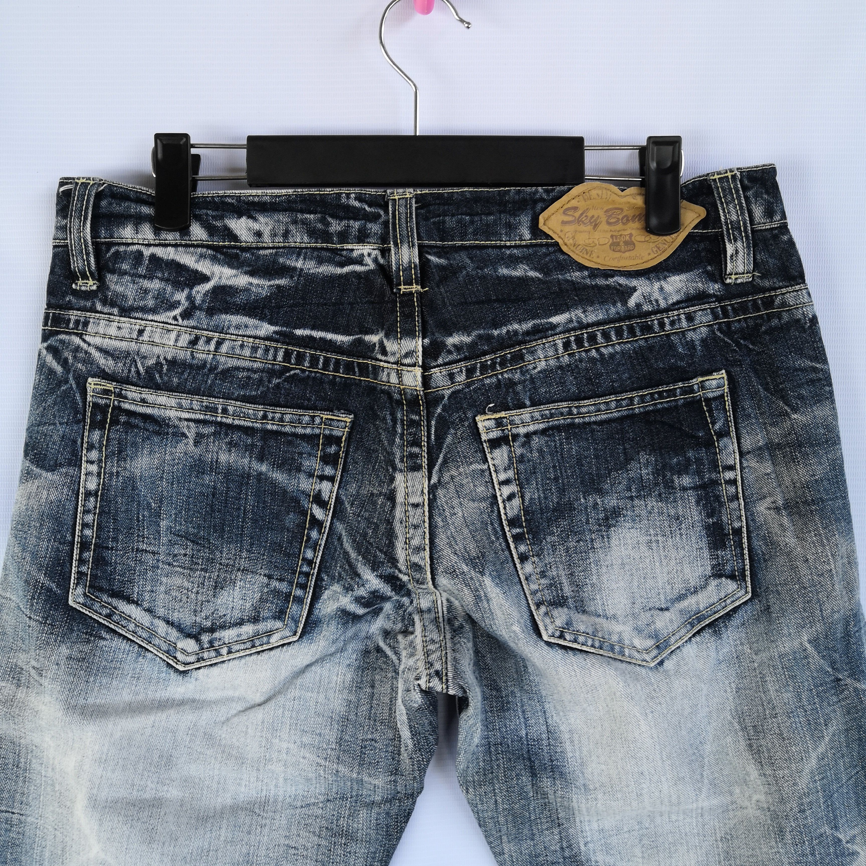 If Six Was Nine Grunge Japanese Distressed Jeans Japanese Avant Garde Denim Size US 32 / EU 48 - 5 Thumbnail