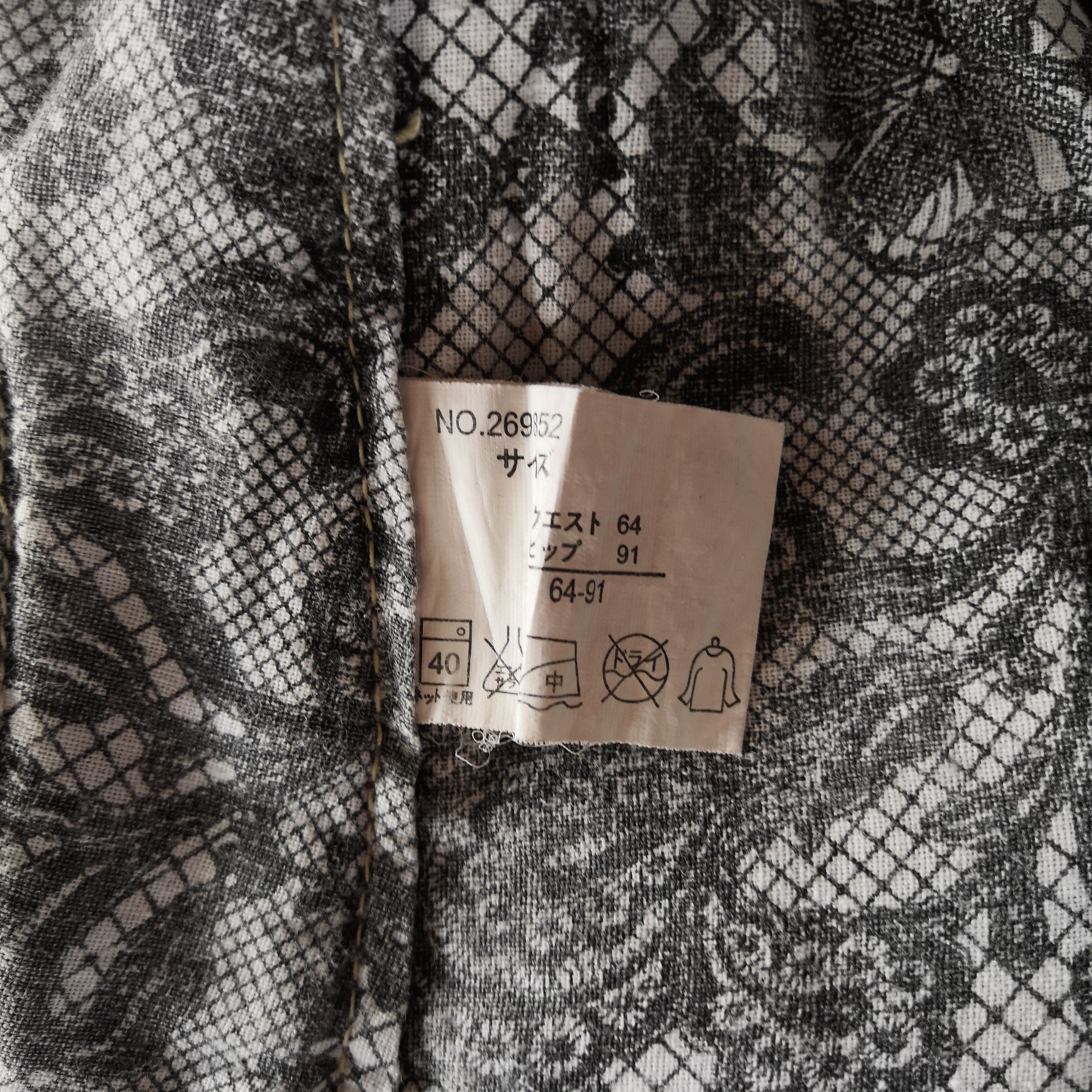 If Six Was Nine Grunge Japanese Distressed Jeans Japanese Avant Garde Denim Size US 32 / EU 48 - 10 Thumbnail