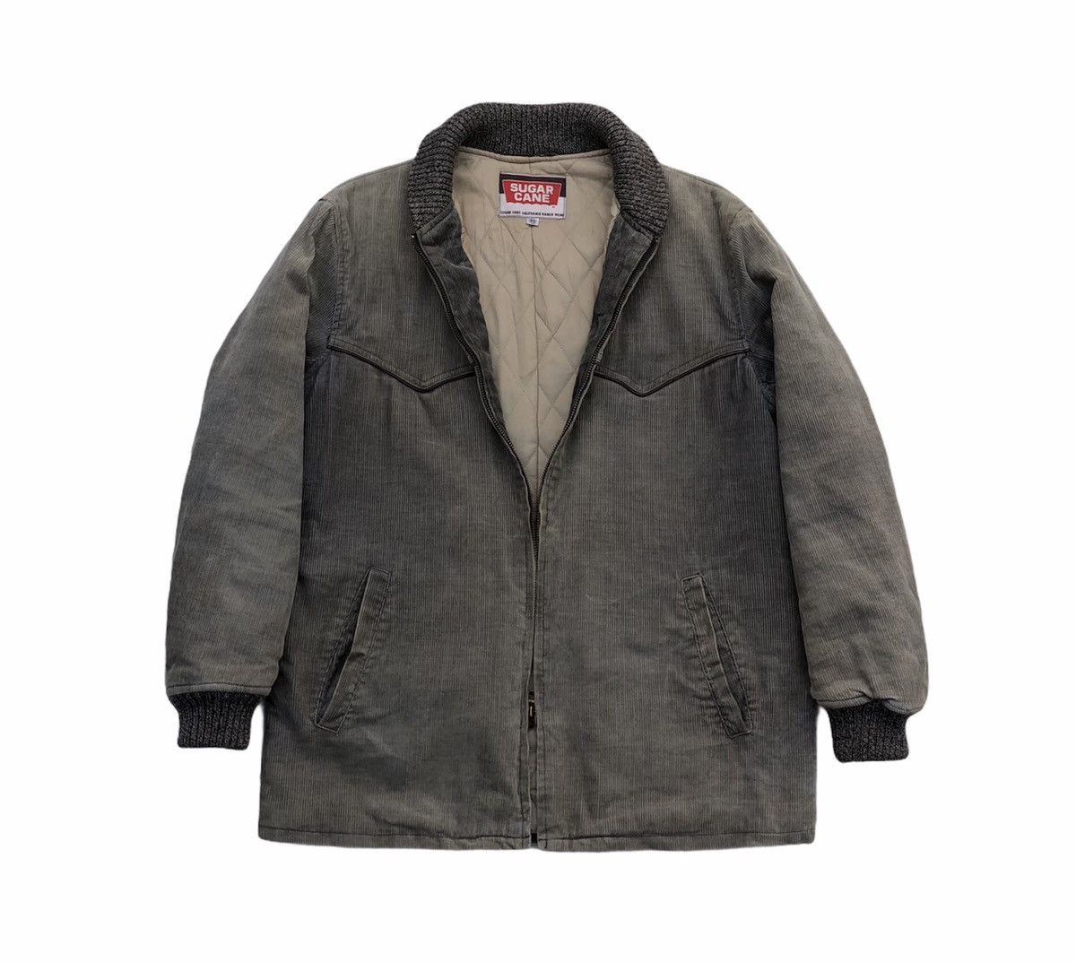 Sugar Cane 🔥Vintage Sugar Canes Corduroy Quilted Lining Jacket Size US M / EU 48-50 / 2 - 7 Thumbnail