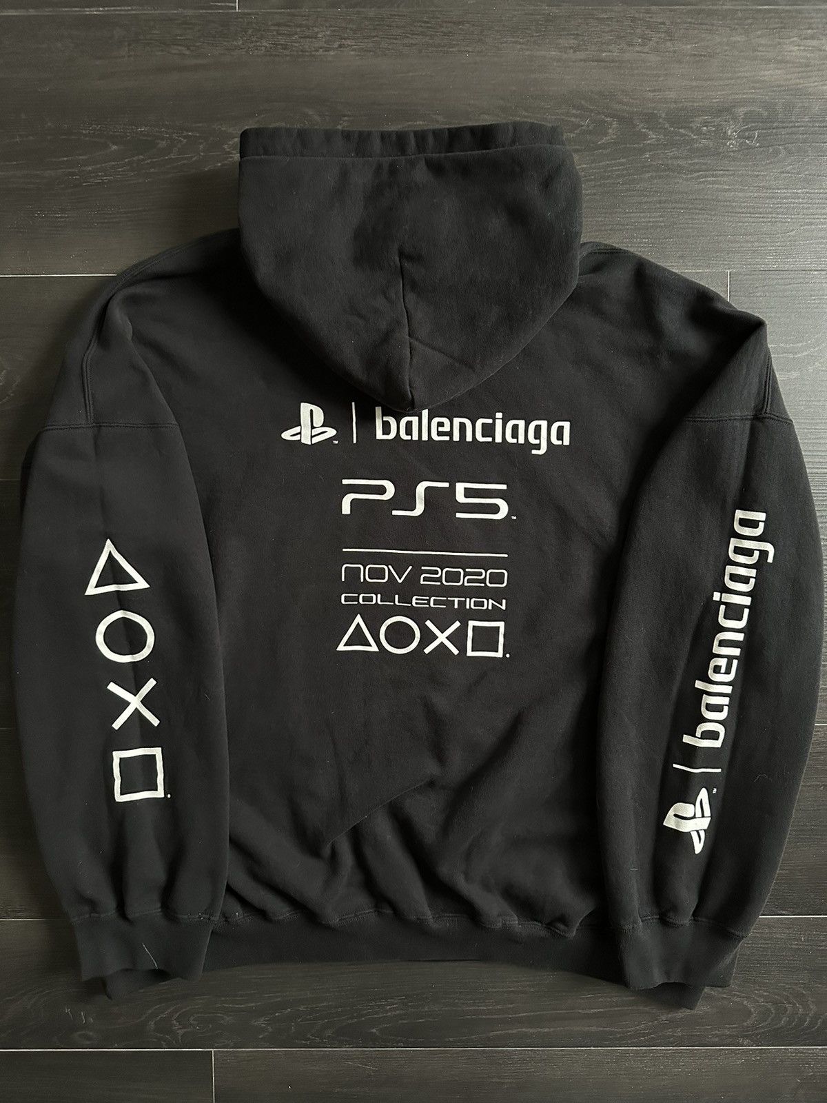 Balenciaga Balenciaga Playstation 5 Collab Hoodie Size US XL / EU 56 / 4 - 2 Thumbnail