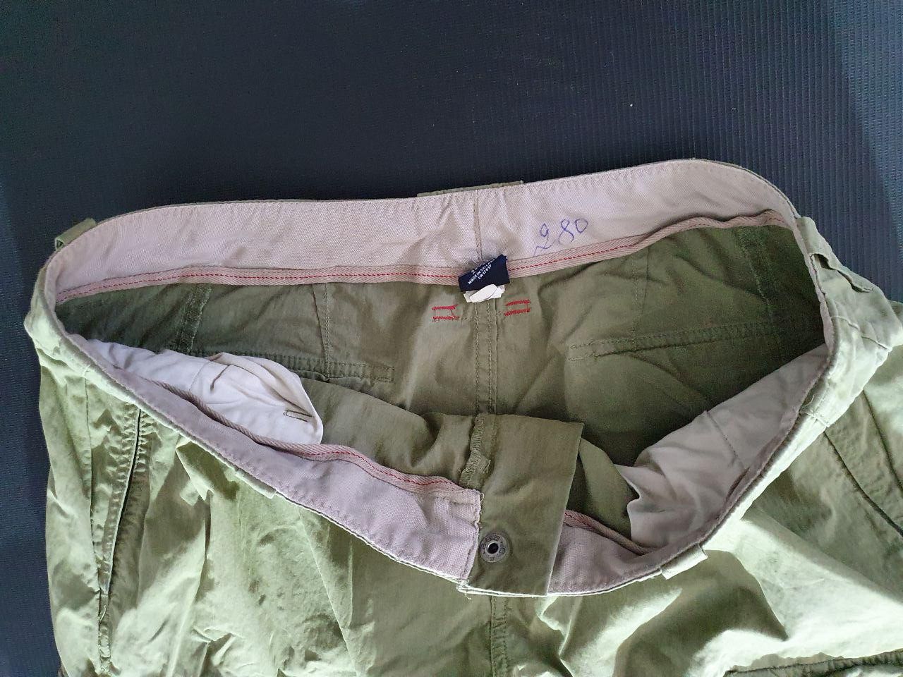 Gap × Japanese Brand GAP Cargo Multi pockets Military Pants Kanye West Style Size US 33 - 6 Thumbnail