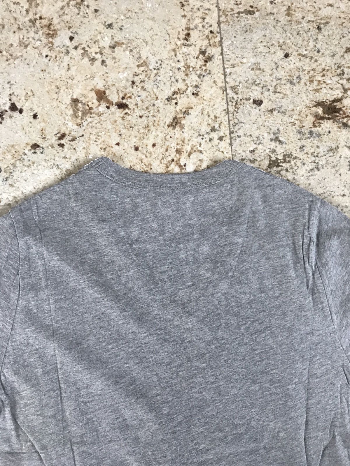 Maison Margiela S & M / MM6 Aids Awareness Grey & Silver Tee, SS Size US S / EU 44-46 / 1 - 11 Thumbnail