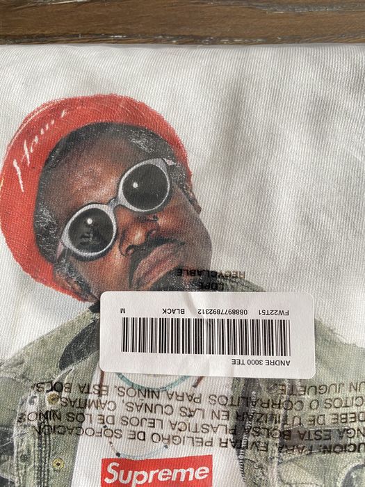 Supreme Supreme Andre 3000 picture Tee shirt rap box logo | Grailed