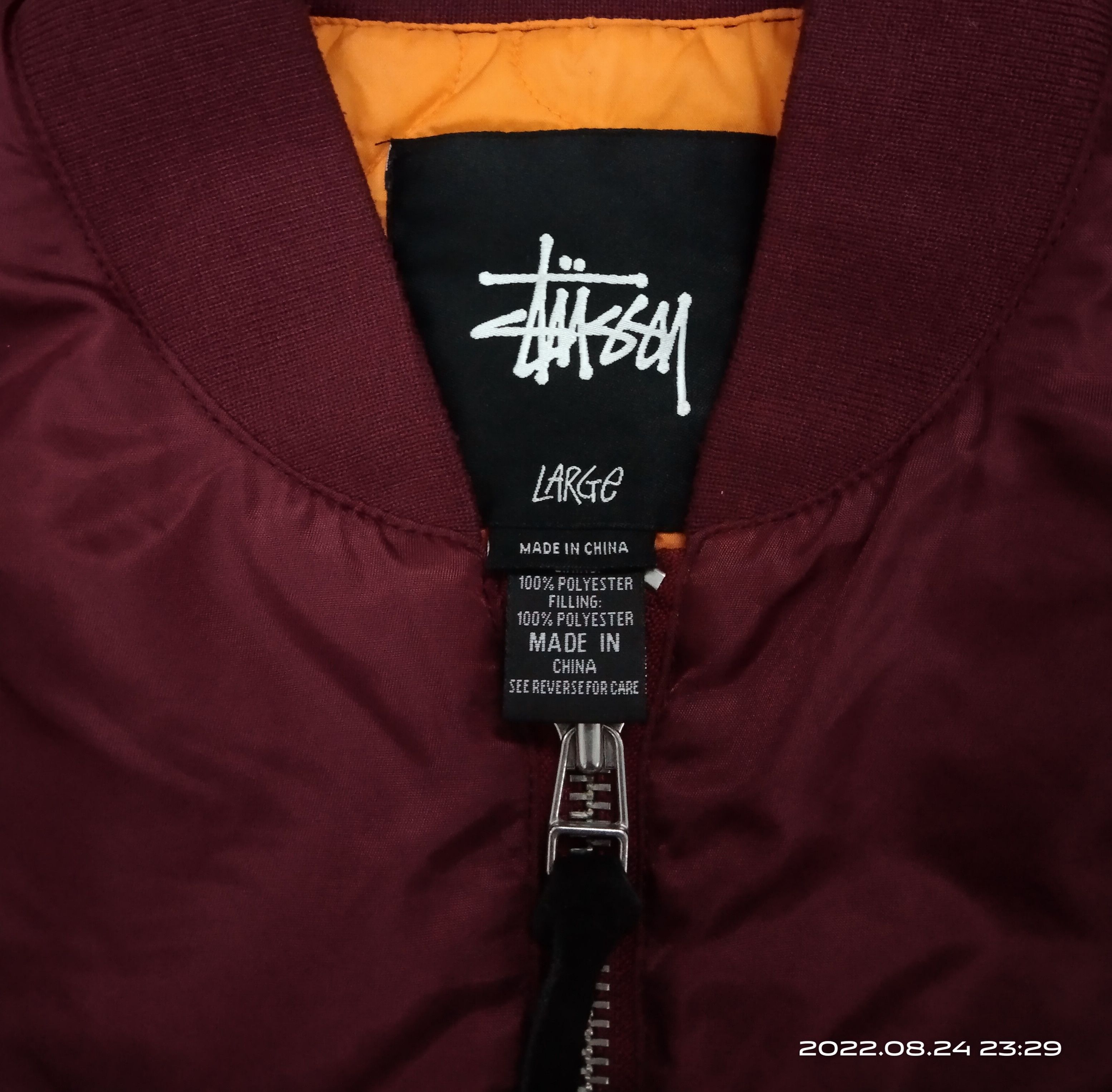 Stussy STUSSY MA-1 BOMBER JACKET Size US L / EU 52-54 / 3 - 8 Thumbnail
