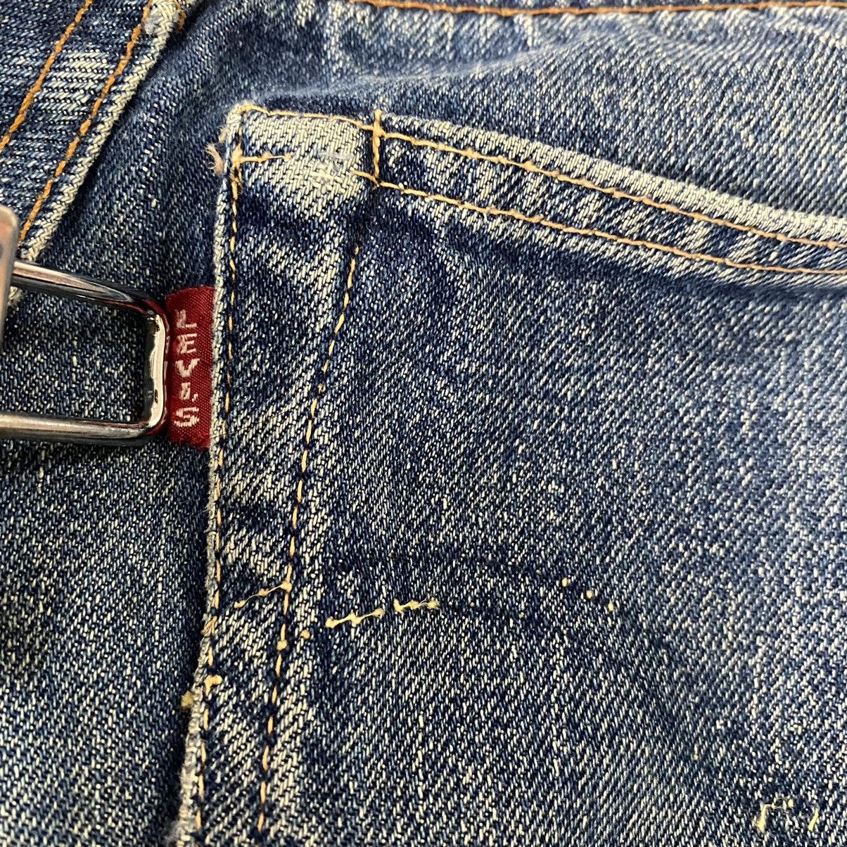 Levi's Vintage 60s Levis Big E Hidden Rivets Redline Jeans Size US 28 / EU 44 - 19 Thumbnail