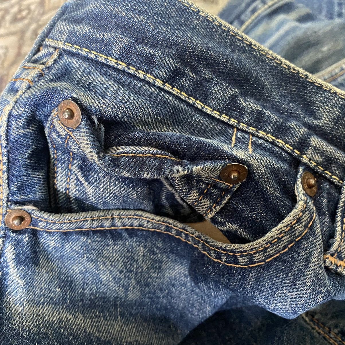 Levi's Vintage 60s Levis Big E Hidden Rivets Redline Jeans Size US 28 / EU 44 - 20 Thumbnail
