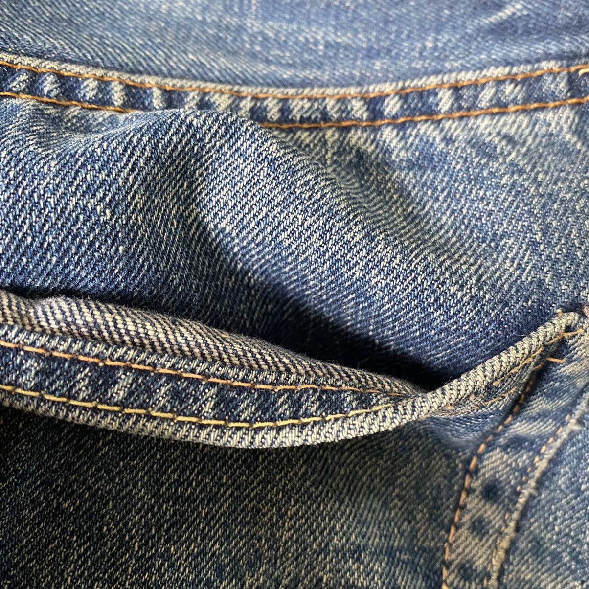 Levi's Vintage 60s Levis Big E Hidden Rivets Redline Jeans Size US 28 / EU 44 - 21 Thumbnail