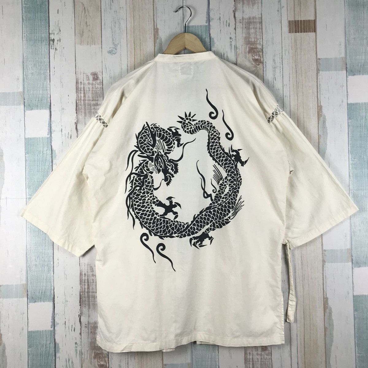 Japanese Brand Vintage Kimono Dragon Japanese Traditional Size US M / EU 48-50 / 2 - 1 Thumbnail