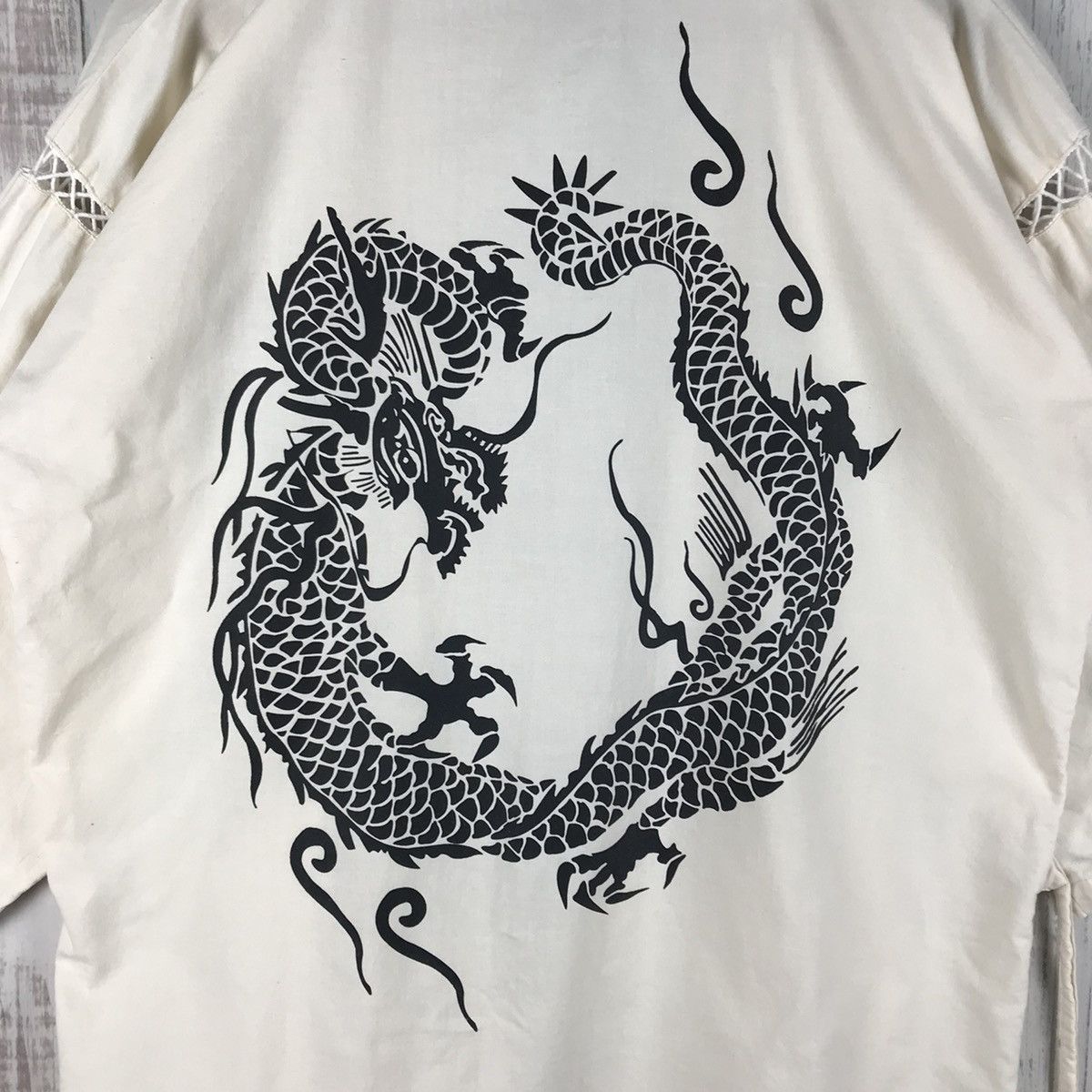 Japanese Brand Vintage Kimono Dragon Japanese Traditional Size US M / EU 48-50 / 2 - 2 Thumbnail