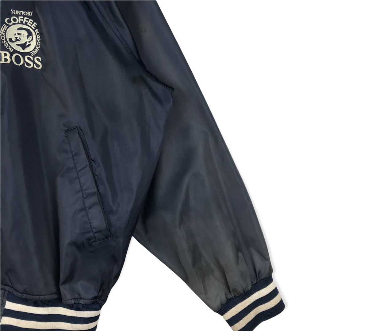 Japanese Brand Vintage Suntory Coffee Boss Bomber Jacket Size US XL / EU 56 / 4 - 2 Thumbnail