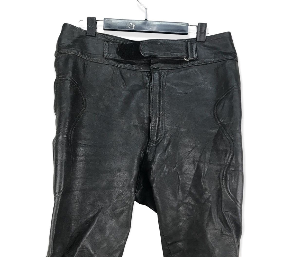 Japanese Brand Vintage Motorcycle Racing Leather Pants Size US 31 - 3 Thumbnail