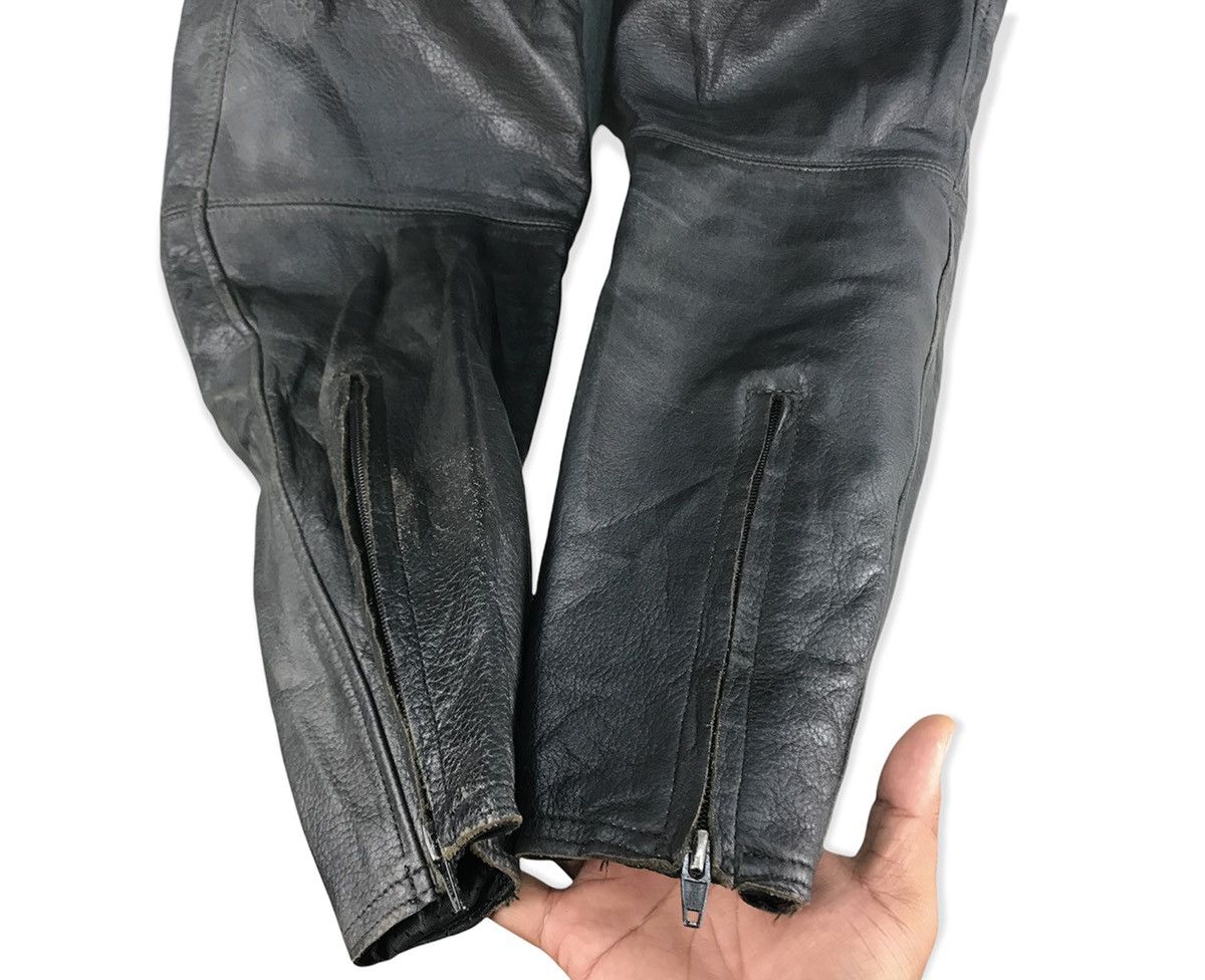 Japanese Brand Vintage Motorcycle Racing Leather Pants Size US 31 - 6 Thumbnail