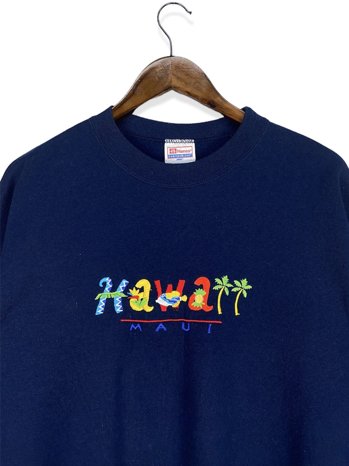 Vintage Vintage Hawaii Maui Sweatshirt Size US L / EU 52-54 / 3 - 2 Thumbnail