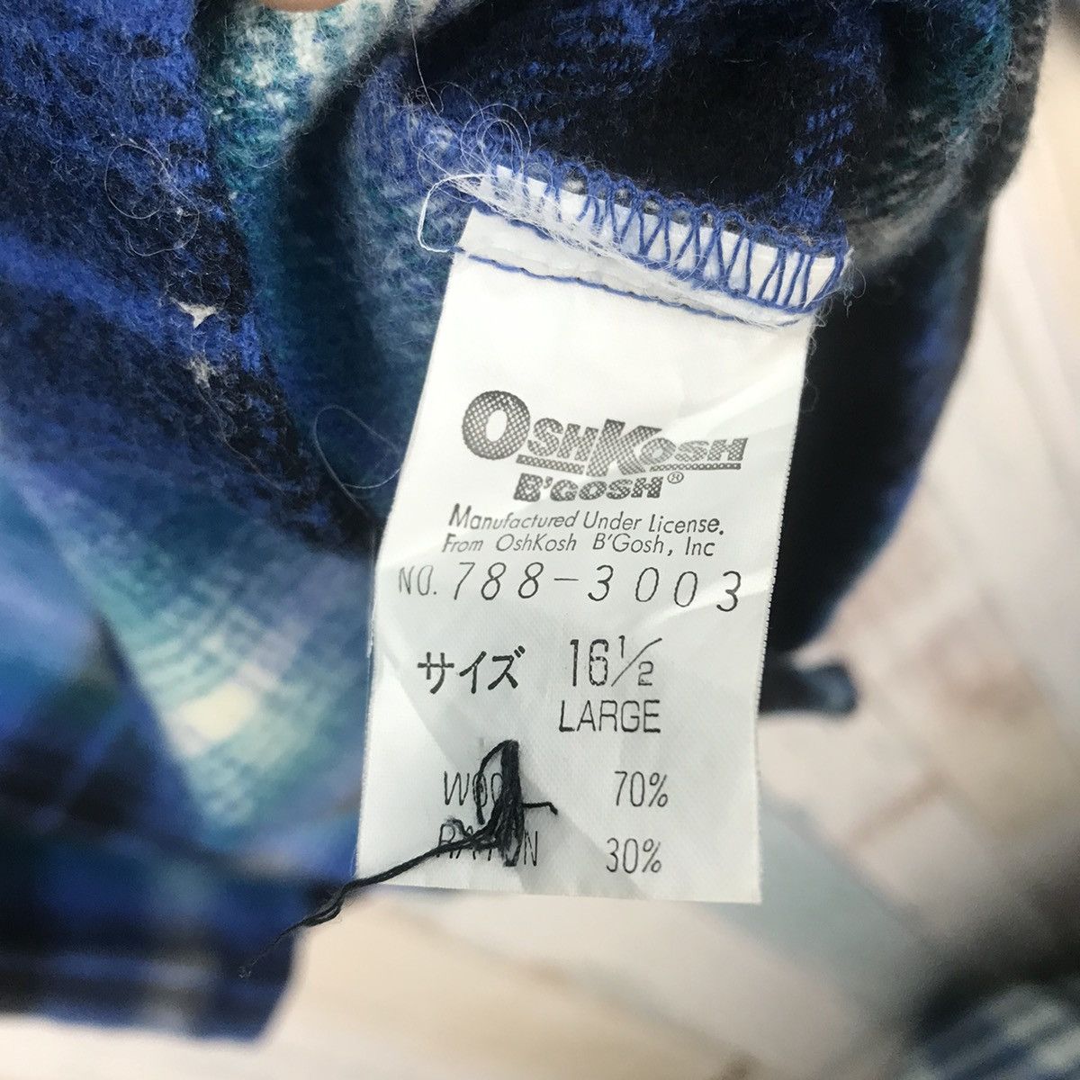Oshkosh Vintage OshKosh Flannel Double Pocket Size US L / EU 52-54 / 3 - 7 Thumbnail