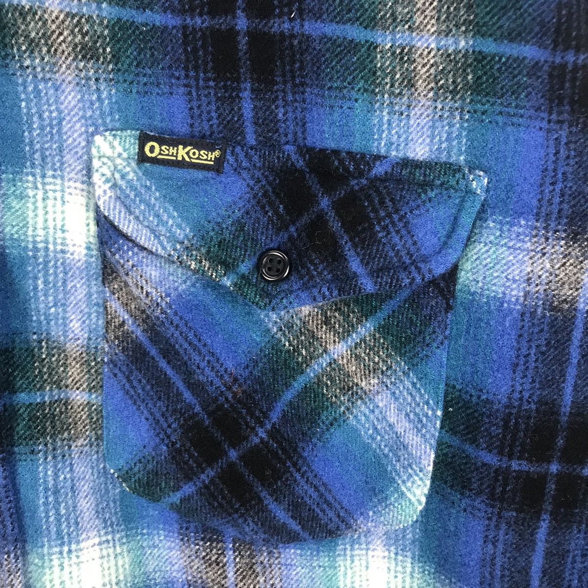 Oshkosh Vintage OshKosh Flannel Double Pocket Size US L / EU 52-54 / 3 - 4 Thumbnail