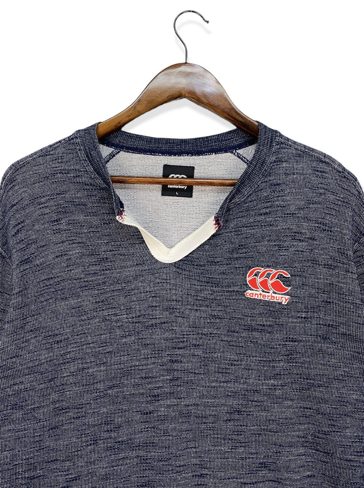 Canterbury of New Zealand Canterbury Of New Zealand Vneck Sweatshirt Size US L / EU 52-54 / 3 - 2 Thumbnail
