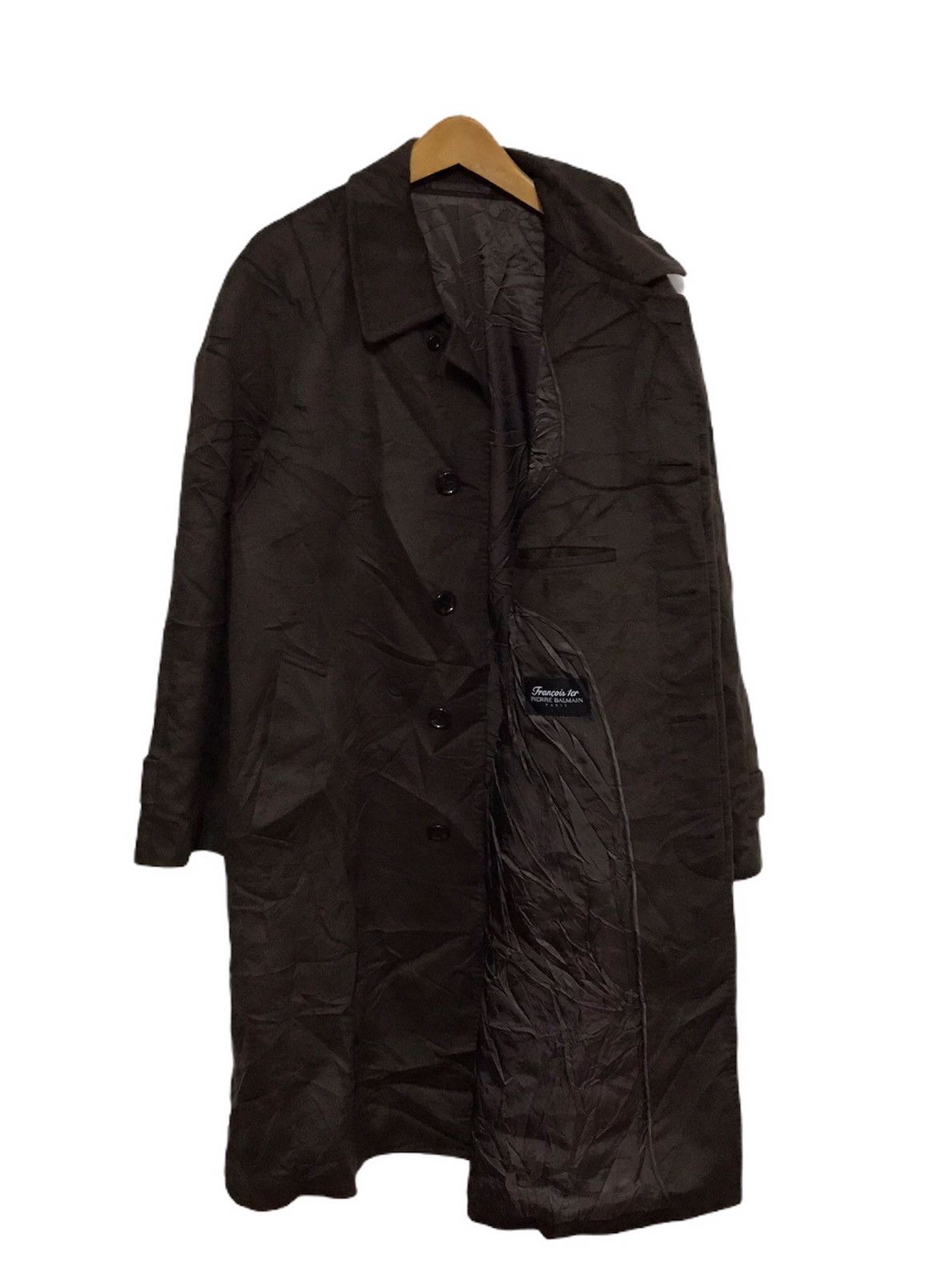 Balmain Pierre balmain long coat Size US S / EU 44-46 / 1 - 1 Thumbnail