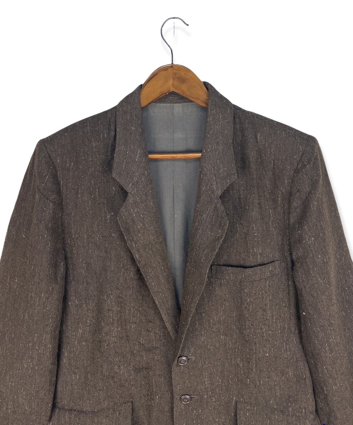Issey Miyake Vintage Issey Miyake Blazer Jacket Size US L / EU 52-54 / 3 - 3 Thumbnail