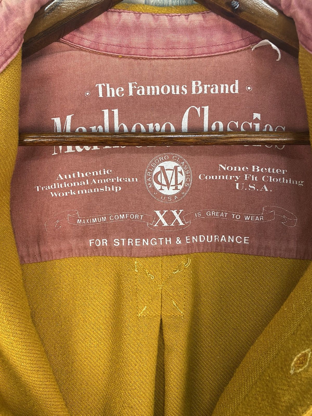 Marlboro Classics Vintage Marlboro Classic Flannel Size US L / EU 52-54 / 3 - 5 Thumbnail